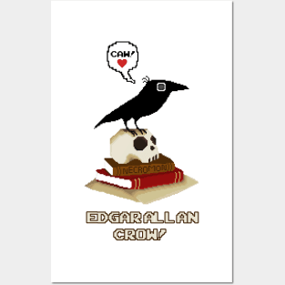 Edgar Allan Crow! Posters and Art